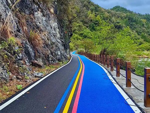 玉环彩色沥青道路